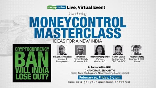 Watch: The first edition of Moneycontrol Masterclass; Should India buy or ban Bitcoins?