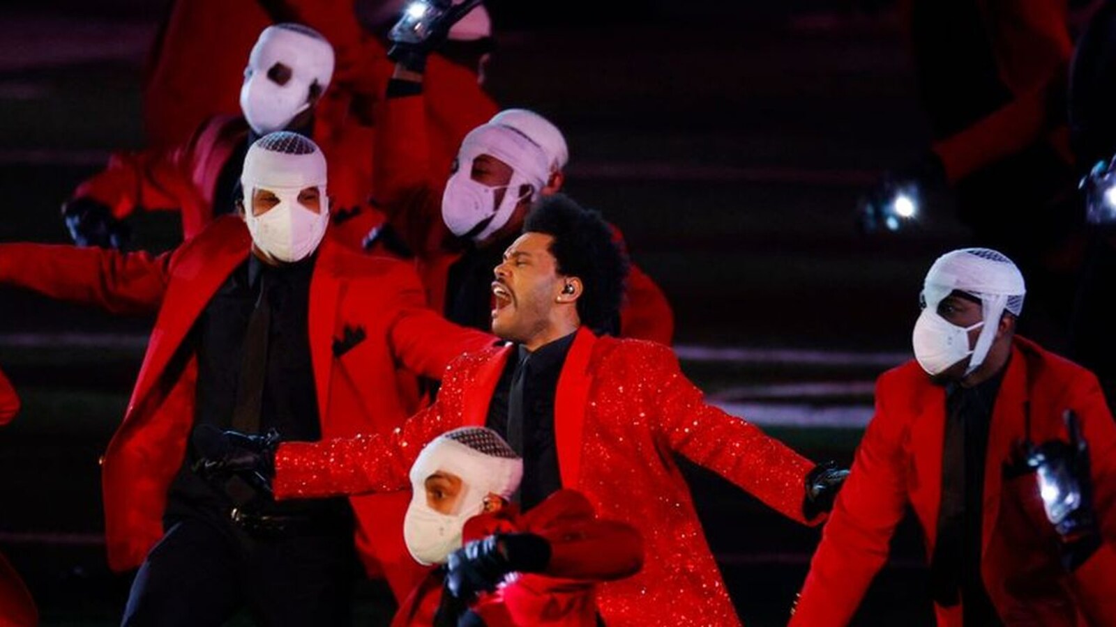 Super Bowl Halftime Show: Why the Weeknd's Dancers Wore Face Bandages