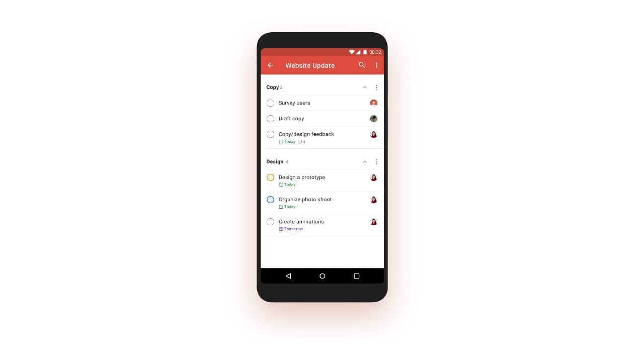 Todoist: A powerful list manager and collaboration tool that is available on every platform. It focuses on one thing and does it really well, organising all your scattered to-do's in one place and giving you powerful tools to help get them done. 