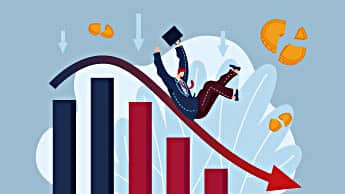 What is valuation markdown for startups?