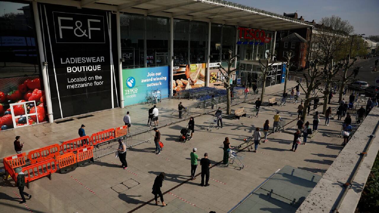 Despite recovering some of its lost output as firms pushed through their online capabilities, the economy remains around 10 percent smaller than it was just over a year ago. There are fears that many businesses, particularly those serving the public, will not be able to survive for long once the government starts withdrawing its unprecedented financial support. (Image: AP)