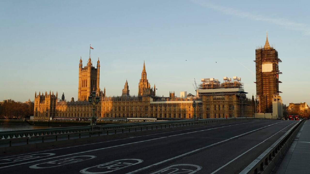London’s skyline will turn yellow when landmarks including the London Eye, Trafalgar Square and Wembley Stadium light up at nightfall. Other notable buildings that will be illuminated include Cardiff Castle and Belfast City Hall. Churches and cathedrals plan to toll bells, light thousands of candles and offer prayers. (Image: AP)