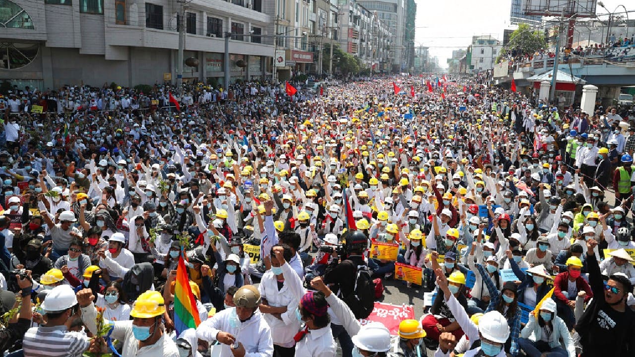 Myanmar protest | One month in Myanmar under military control