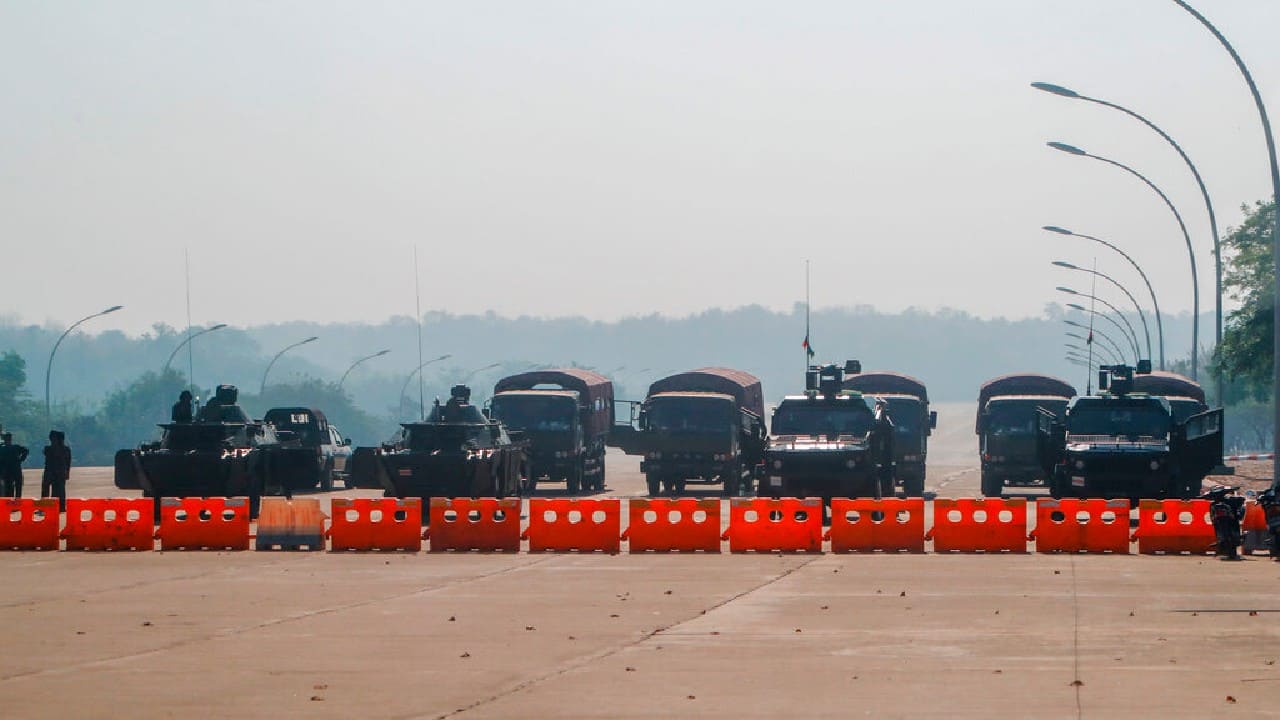 When the army blocked Parliament from convening and detained Suu Kyi and others in her government the day of its takeover, it alleged the most recent election was tainted by fraud. The election commission that refuted those allegations and affirmed Suu Kyi's party won in a landslide was purged by the ruling junta. (Image: AP) When the army blocked Parliament from convening and detained Suu Kyi and others in her government the day of its takeover, it alleged the most recent election was tainted by fraud. The election commission that refuted those allegations and affirmed Suu Kyi's party won in a landslide was purged by the ruling junta. (Image: AP)