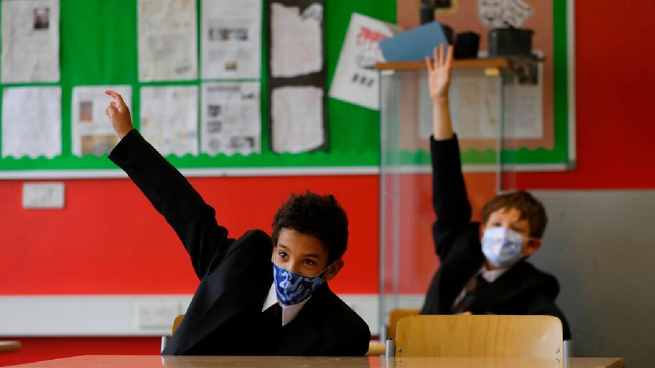 Children have spent many months cooped up at home with their often-agitated parents and siblings also struggling to deal with the realities of life under lockdown. (Image: AP)