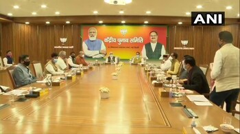 BJP's Central Election Committee meet underway at party's Headquarters in Delhi (ANI)