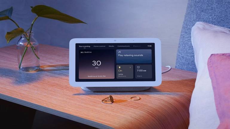 Google nest hub apple 2024 music