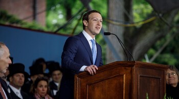 On October 28, 2021, Mark Zuckerberg announced the first major rebrand in Facebook’s history, renaming the parent company Meta. (File image)