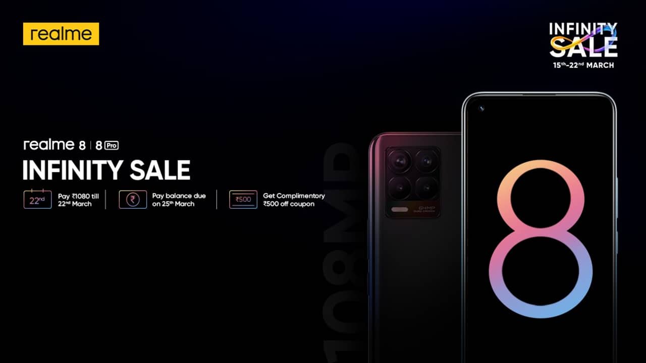 Realme 8 and Realme 8 Pro go on blind pre-order starting today