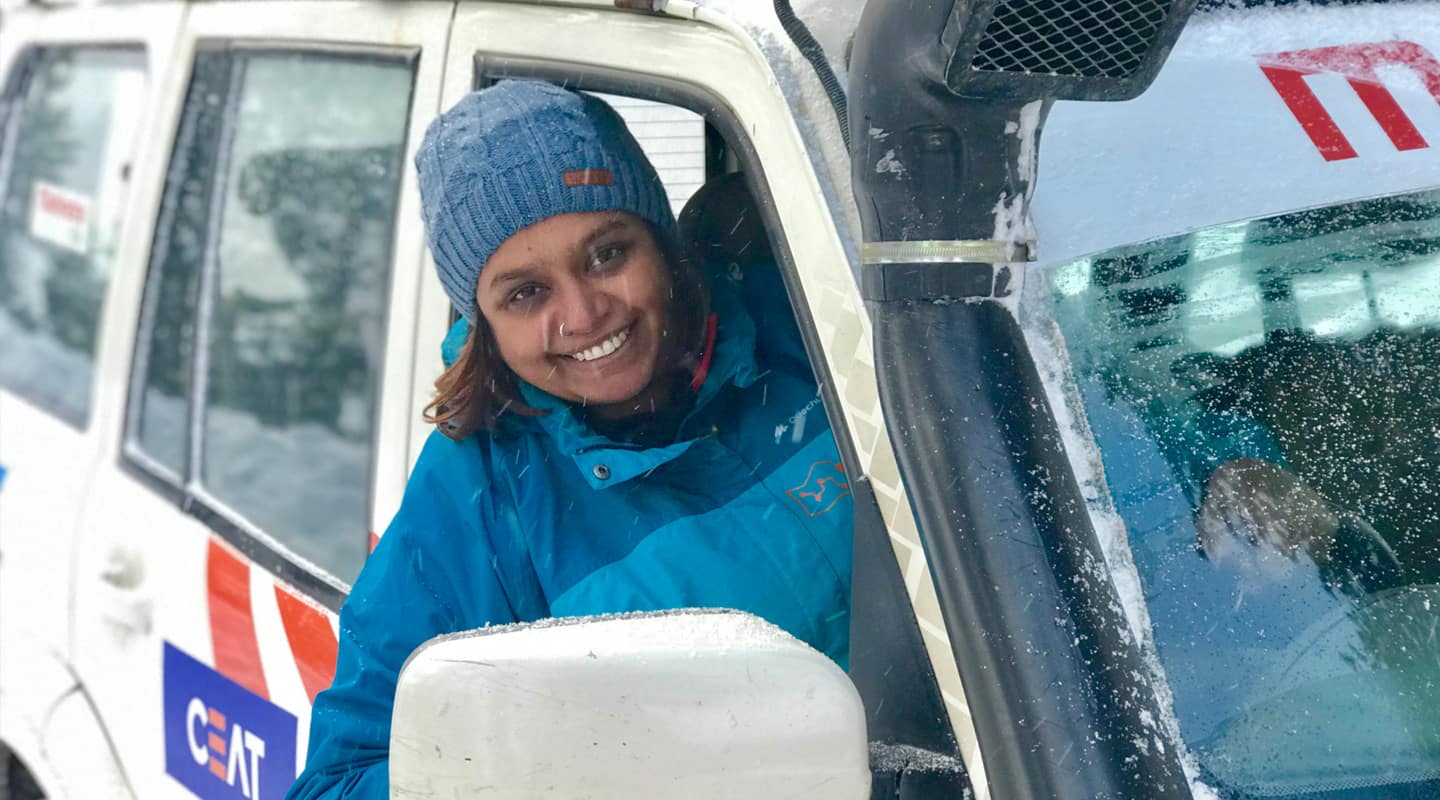 Extreme journeys, off-roading adventures, and a day’s work for Nidhi Salgame