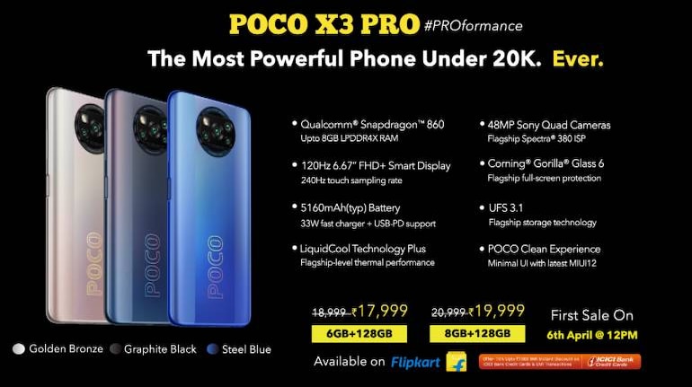 Poco X3 Pro With Snapdragon 860 Soc 48mp Quad Camera Can Be Bought For As Low As Rs 10 999 In India Here S How
