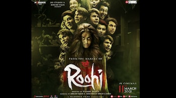 Roohi starring Rajkumar Rao and Janhvi Kapoor which released on March 11 became the first major Bollywood release in 2021. Before Roohi, only smaller films released in theatres due to COVID-19 impact on the exhibition business. Image: Twitter