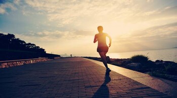 Running builds stamina and relieves stress. (Image: Shutterstock)