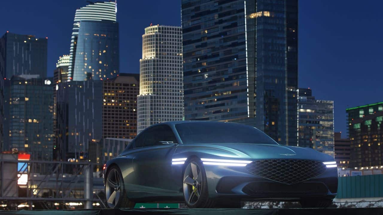 Korean premium car company Genesis has just unveiled the Genesis X Concept, an electric sedan built with one though in mind, luxurious grand touring. (Image source: Genesis)