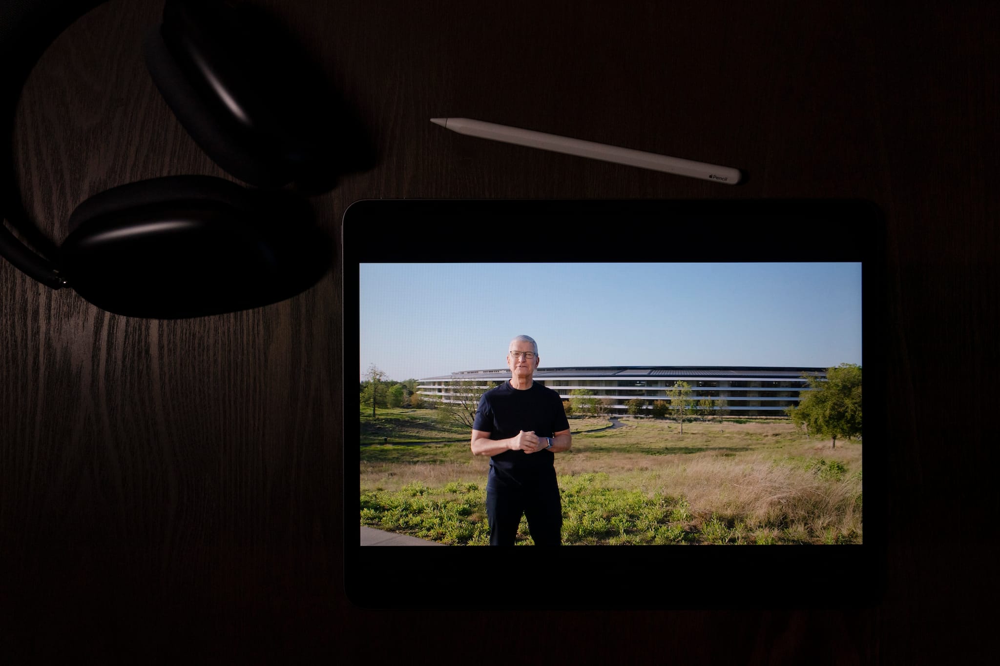 This photo in La Habra, Calif., shows Apple CEO Tim Cook speaking during a virtual event to announce new Apple products, Tuesday, April 20, 2021. (AP Photo/Jae C. Hong) This photo in La Habra, Calif., shows Apple CEO Tim Cook speaking during a virtual event to announce new Apple products, Tuesday, April 20, 2021. (AP Photo/Jae C. Hong)