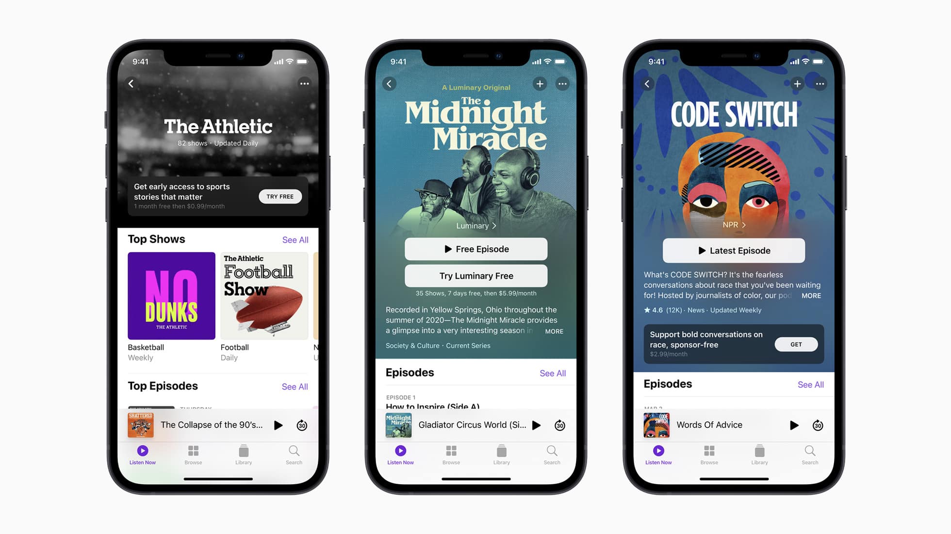 Apple Leads the Next Chapter of Podcasting With Apple Podcasts Subscriptions. Apple Leads the Next Chapter of Podcasting With Apple Podcasts Subscriptions.