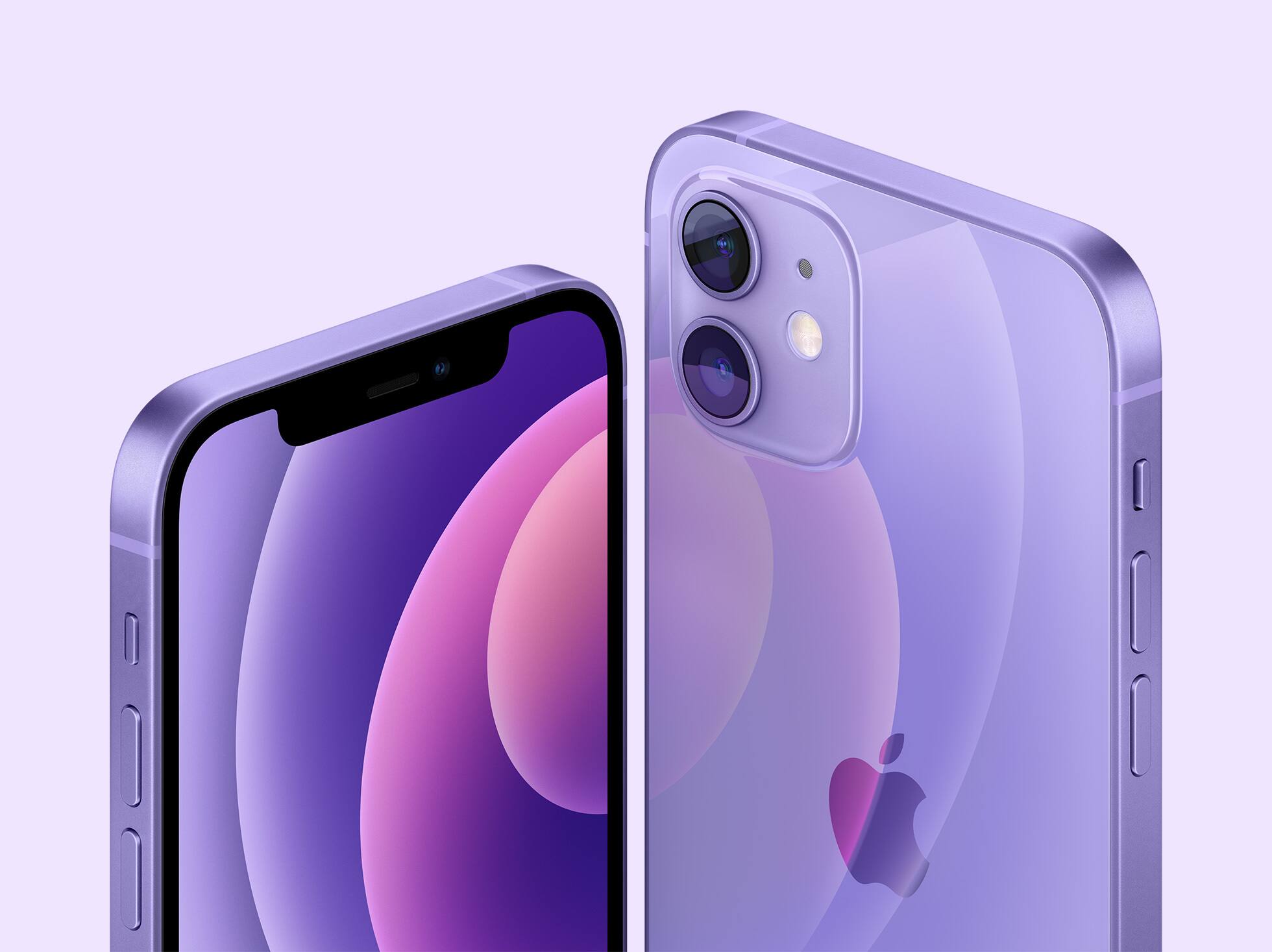 Apple Introduces iPhone 12 and iPhone 12 mini in a Stunning New Purple. Apple Introduces iPhone 12 and iPhone 12 mini in a Stunning New Purple.