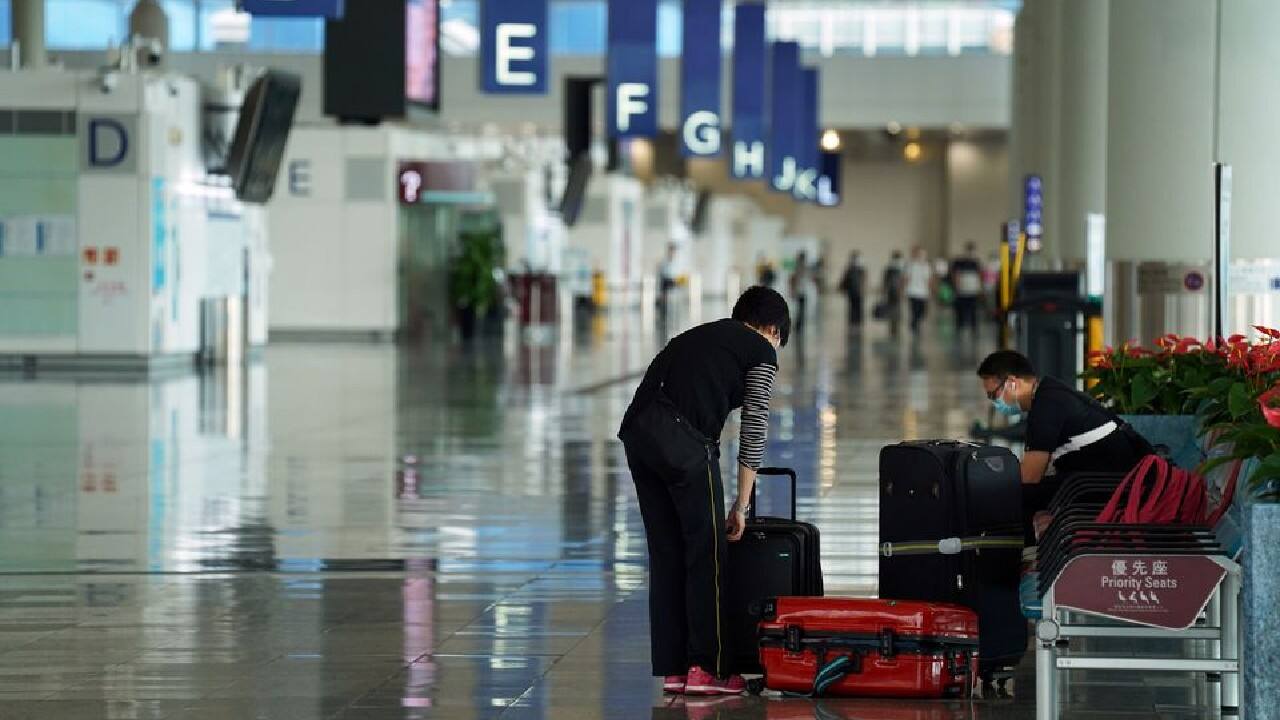 Hong Kong | Hong Kong suspended flights from India, Pakistan and the Philippines from April 20 for two weeks after a mutant of COVID-19 strain was detected in the Asian financial hub for the first time. The three countries have been classified as “extremely high risk” after multiple cases of carrying the strain into Hong Kong has been reported. (Image: Reuters)