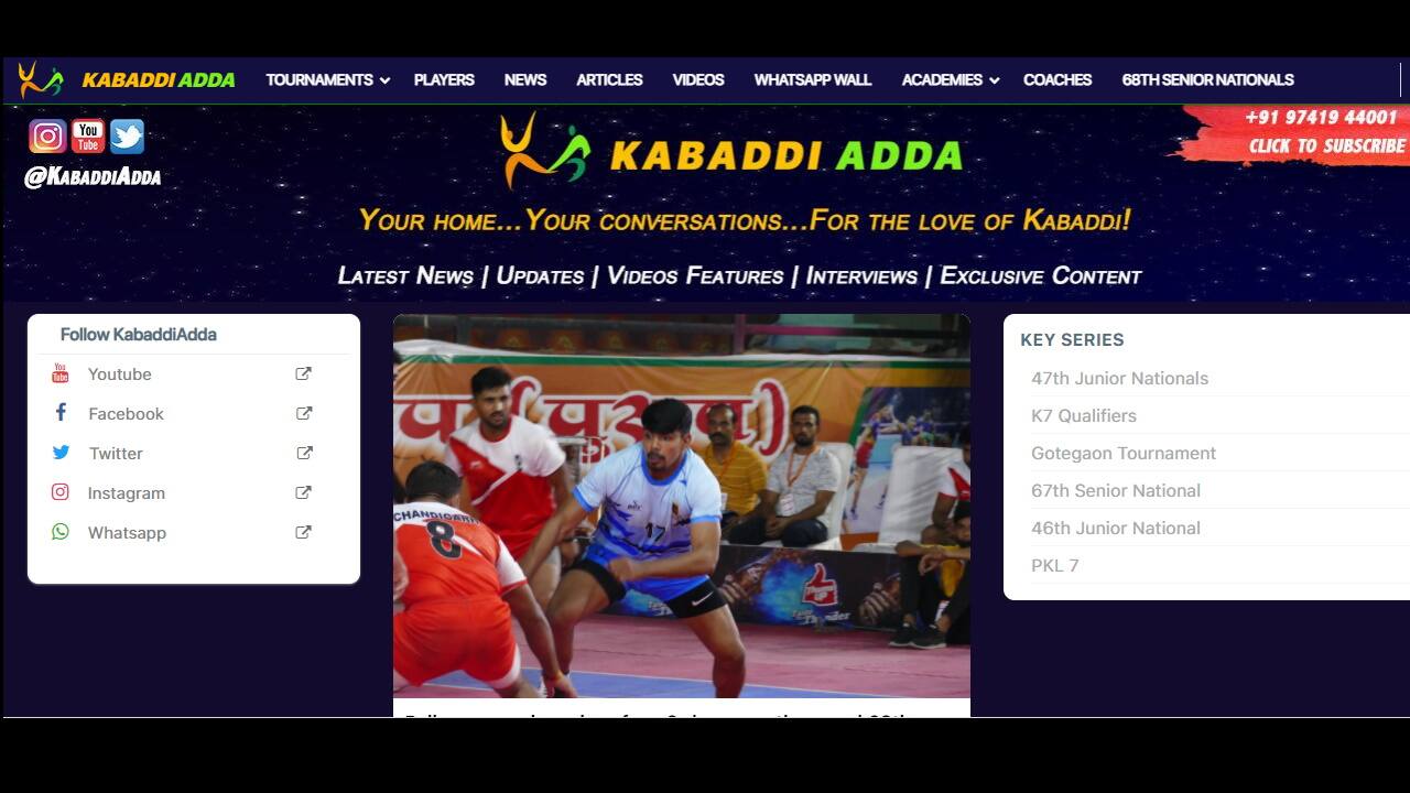 After own professional league, Kabaddi now has its own content platform offering new tournaments