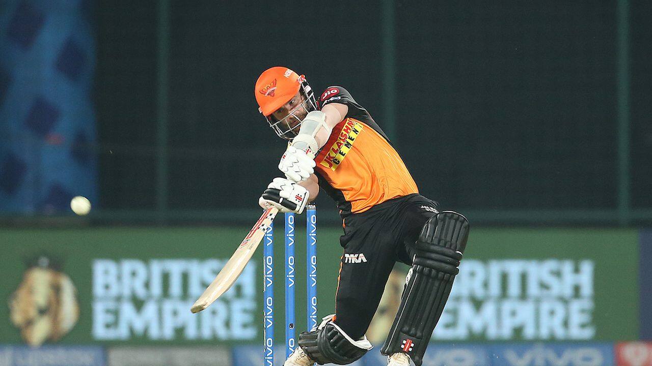 Kane Williamson explosive innings off 26 runs in 10 balls in the end took Sunrisers Hyderabad innings to 171/3 in their 20 overs. (Image: Twitter/IPL, BCCI)