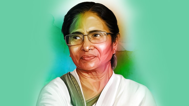 West Bengal Chief Minister Mamata Banerjee. (Illustration: Moneycontrol)