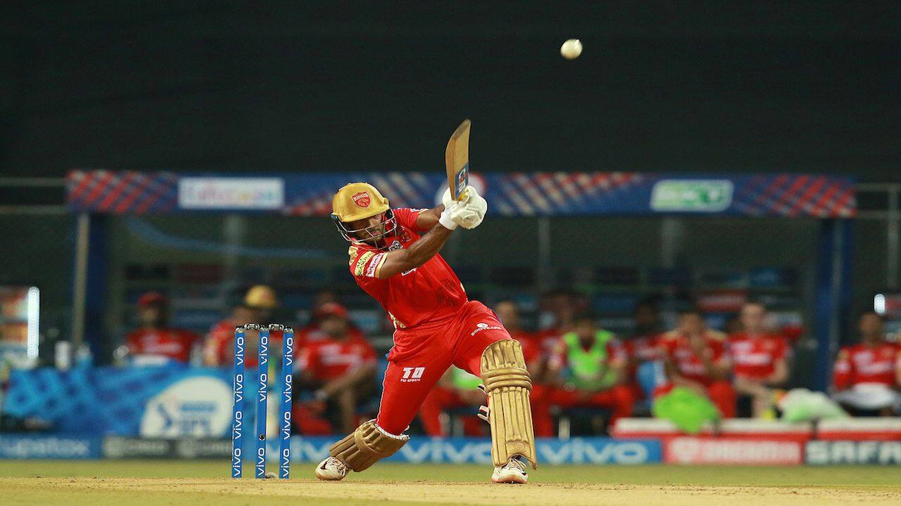 Agarwal made 69 runs off 36 balls with 7 fours and 4 sixes. (Image: Twitter/@IPL, BCCI)