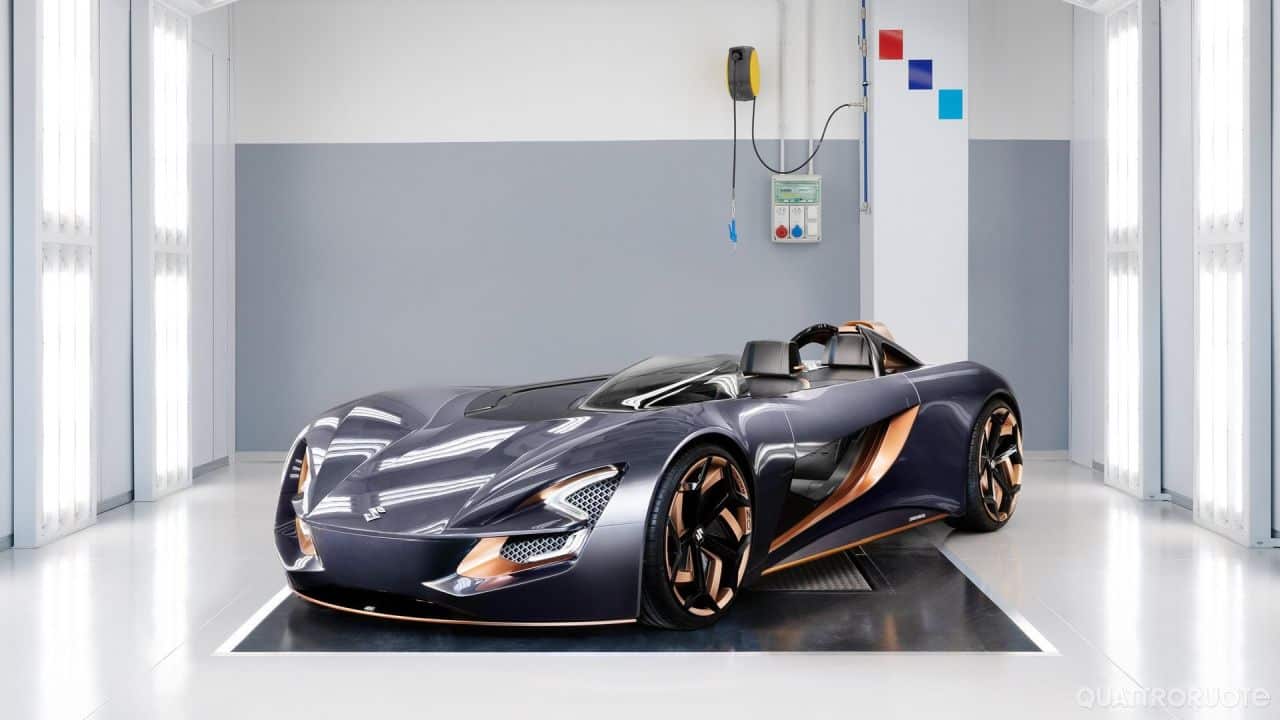 Suzuki has taken the wraps off the Misano Concept, a roadster said to be inspired by both a motorcycle and a car at the same time. (Image Source: Suzuki)