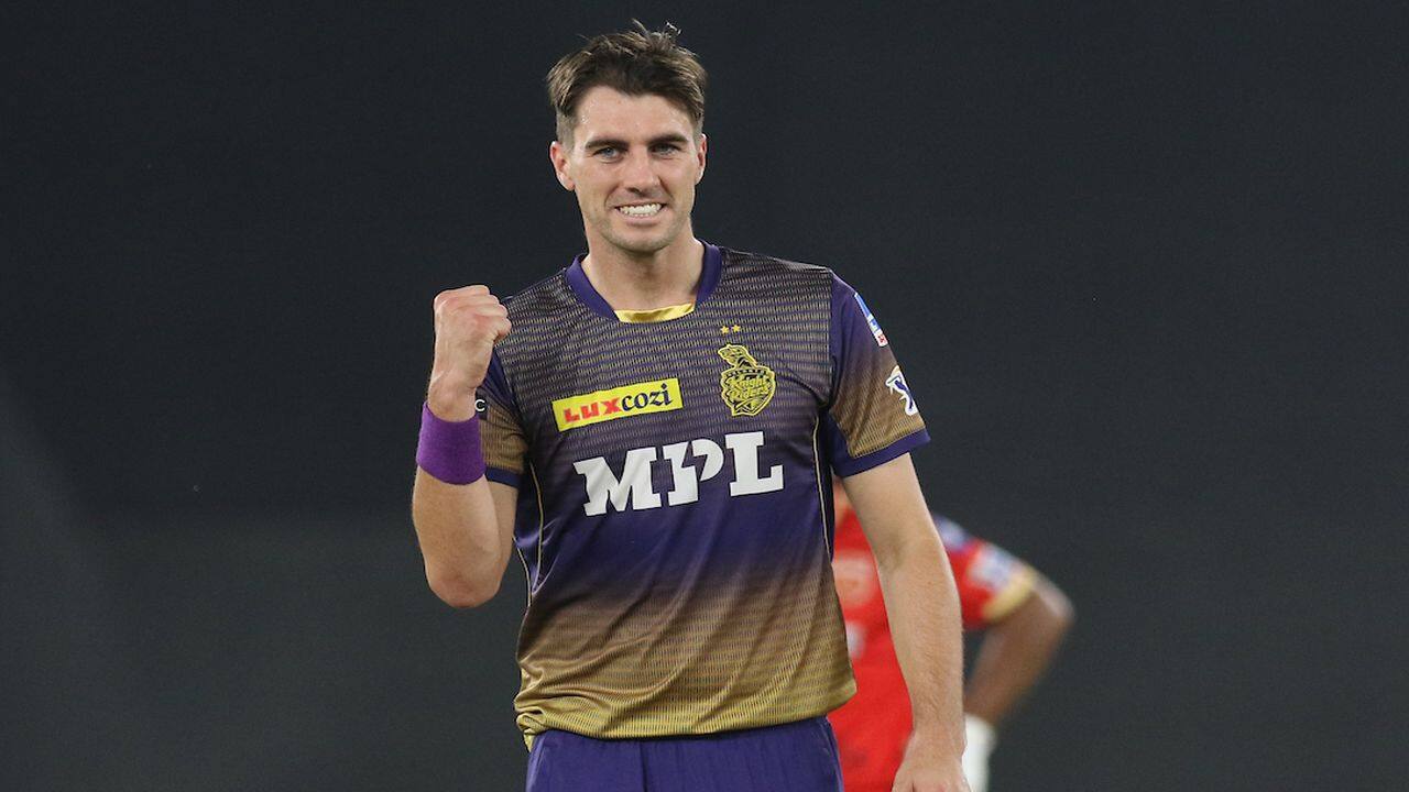 KKR's Pat Cummins struck early by removing KL Rahul on 19 runs. (Image: Twitter/@IPL, BCCI) KKR's Pat Cummins struck early by removing KL Rahul on 19 runs. (Image: Twitter/@IPL, BCCI)