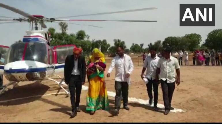 First Girl Child In 35 Years: Family Hires Helicopter To Bring Baby Home