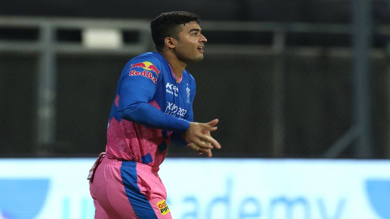 Rajasthan's Riyan Parag took three catches of Faf du Plessis, Moeen Ali and Ambati Rayudu. (Image: Twitter/@IPL, BCCI)