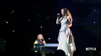 Screengrab from "Husavik", the Oscar-nominated ballad from the film 'Eurovision Song Contest: The Story of Fire Saga'. The song will be performed in Husavik, Iceland, as part of the 93rd Academy Awards function.