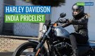 Hero Moto unveils pricelist for Harley Davidson bikes in India