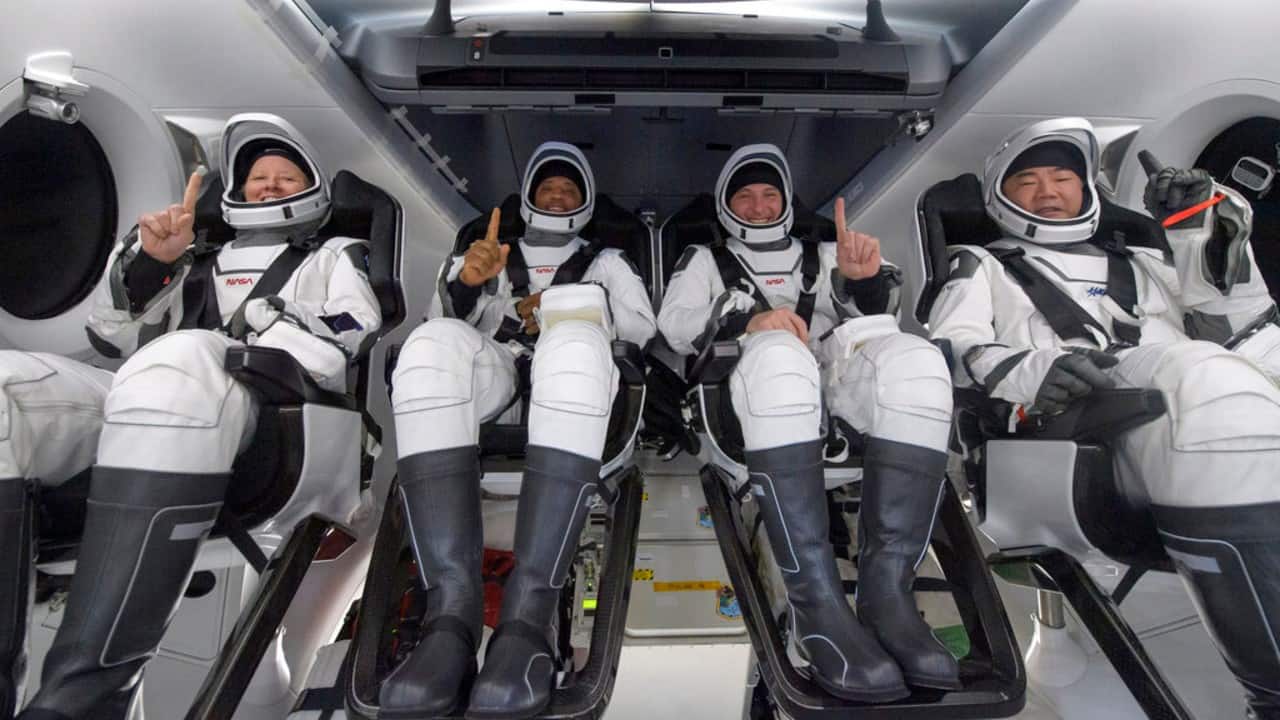 Within a half-hour of splashdown, the charred capsule — resembling a giant toasted marshmallow — had been hoisted onto the recovery ship, with the astronauts exiting soon afterward. NASA and SpaceX managers marveled at how fast and smooth the operation went. The company's senior adviser, Hans Koenigsmann, said “it looked more like a race car pit stop than anything else.” (Image: AP) Within a half-hour of splashdown, the charred capsule — resembling a giant toasted marshmallow — had been hoisted onto the recovery ship, with the astronauts exiting soon afterward. NASA and SpaceX managers marveled at how fast and smooth the operation went. The company's senior adviser, Hans Koenigsmann, said “it looked more like a race car pit stop than anything else.” (Image: AP)
