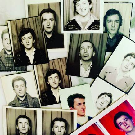 Author Simon Doonan at different times and ages.