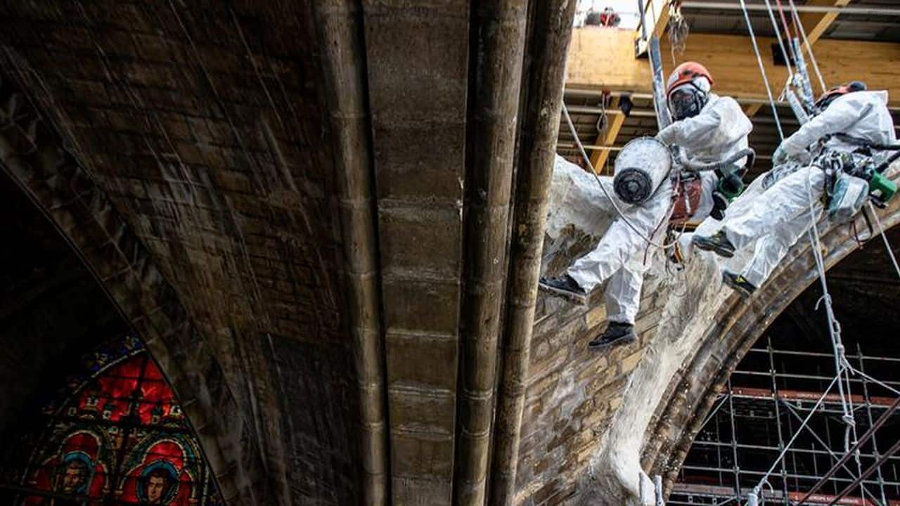 Rebuilding the fire-damaged Notre-Dame Cathedral