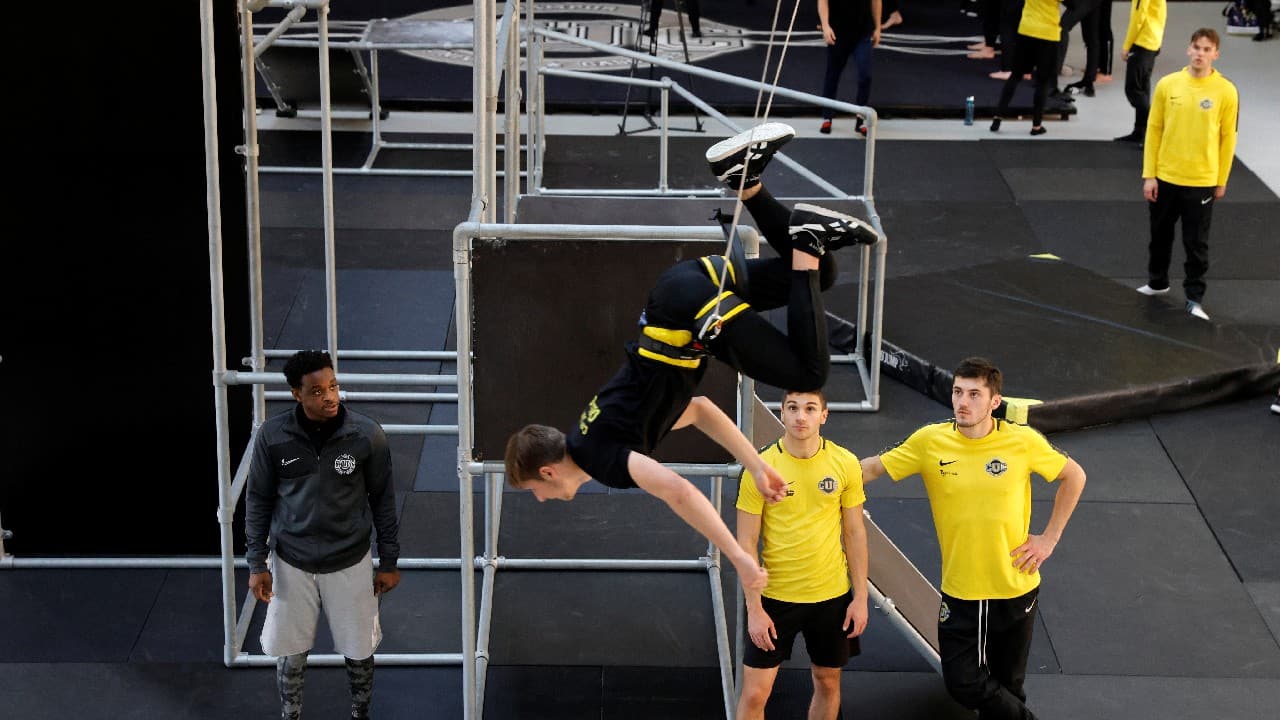 Keeping the talent in France is proving difficult, said the school's parkour trainer Malik Diouf. &quot;There's really a small pool of stuntwomen,&quot; Diouf said. &quot;As soon as they have the slightest skills, they leave directly to work with the Americans, the English or the rest of the world.&quot; (Image: Reuters)