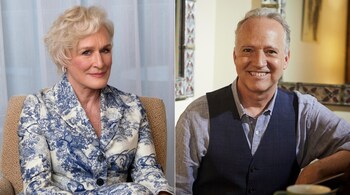 Actor Glenn Close (left) and Grammy-winner Ted Nash worked on the album before the pandemic hit.