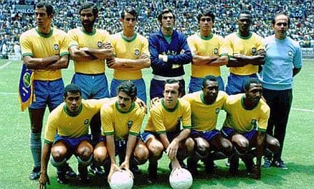 Brazil's national football team during the 1970 Fifa World Cup. (Photo: El Gráfico via Wikimedia Commons, public domain)