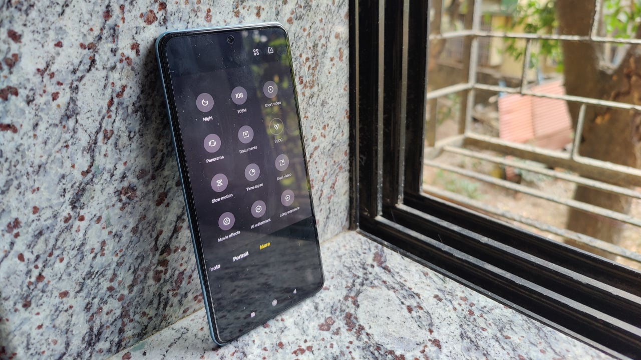 You also get a ton of other camera modes, including a Pro mode, Dual Video mode, 108 MP mode, and more.