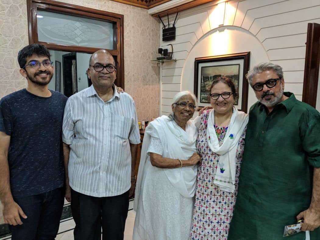 Film-maker Sanjay Leela Bhansali, after a home experience by The Bohra Kitchen.