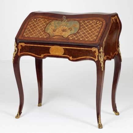 Antique Rococo furniture.