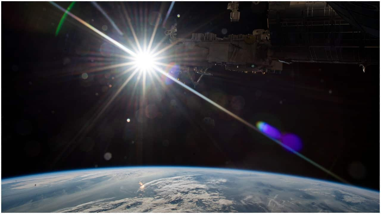 The Earth's Colours: From the city lights to the hues of an orbital sunrise