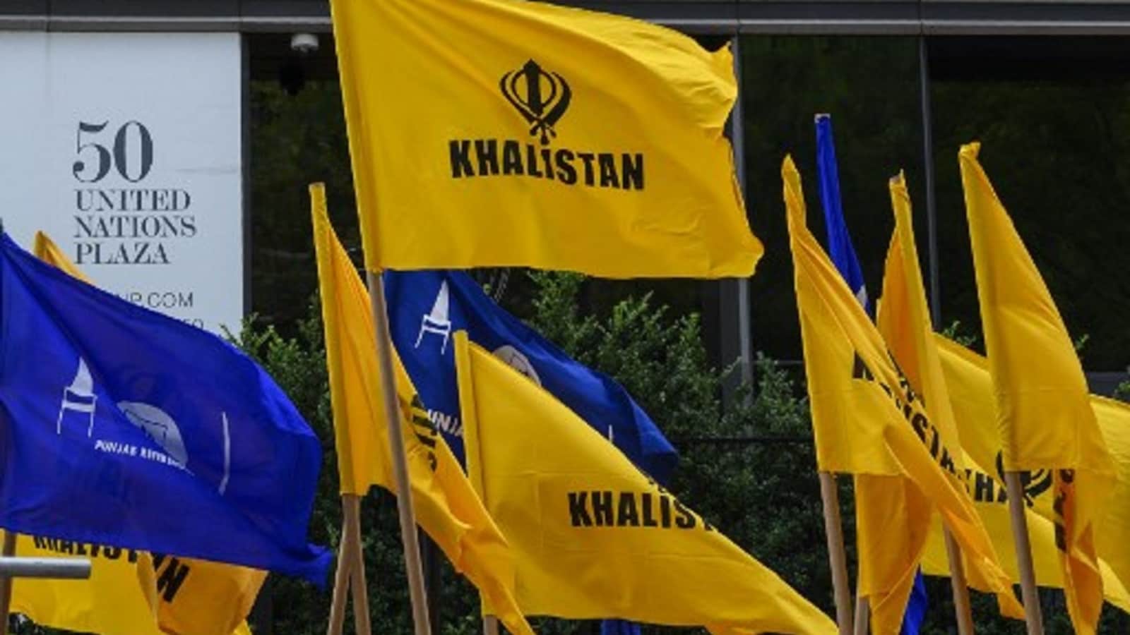 Khalistan flags hung at entrance of Himachal Pradesh's Assembly gate Khalistan flags hung at entrance of Himachal Pradesh's Assembly gate