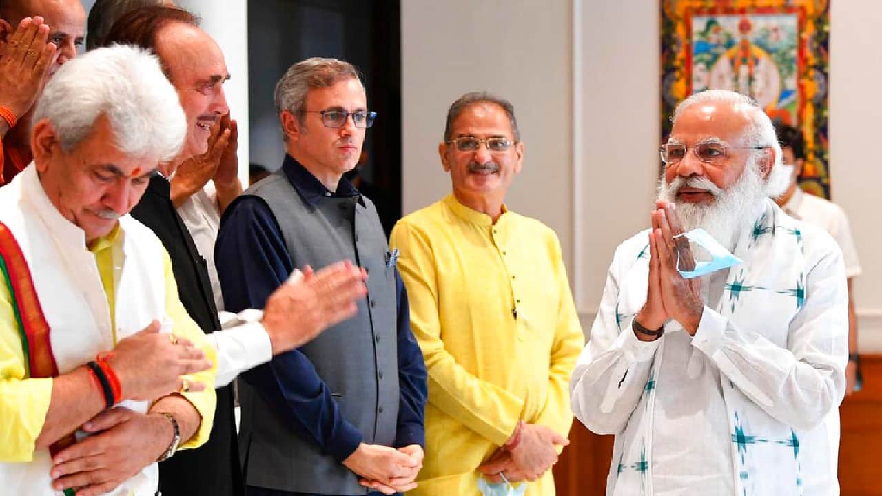 Among those invited were Kashmir's former three top elected officials: Farooq Abdullah, his son Omar Abdullah, and Mehbooba Mufti, who was a regional coalition partner of Modi’s Bharatiya Janata Party for nearly two years after the 2016 state elections. (Image: AP