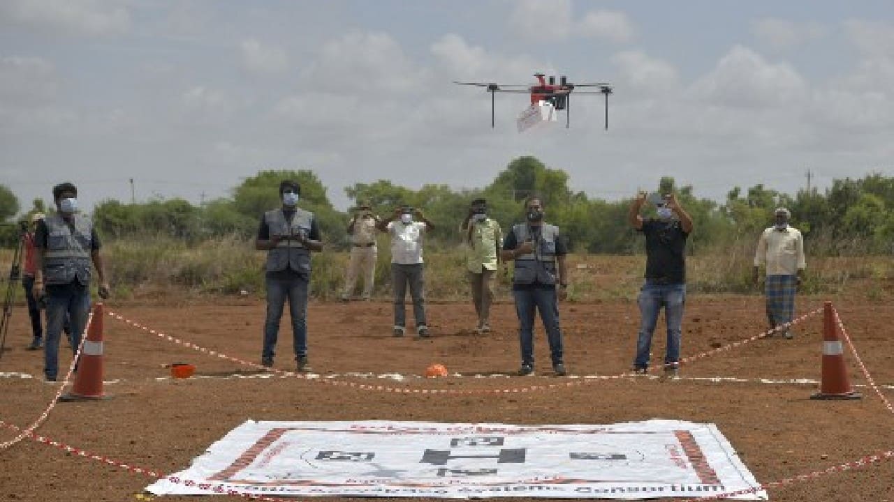 To help medical supplies, test samples reach difficult terrain, ICMR initiates four drone studies To help medical supplies, test samples reach difficult terrain, ICMR initiates four drone studies