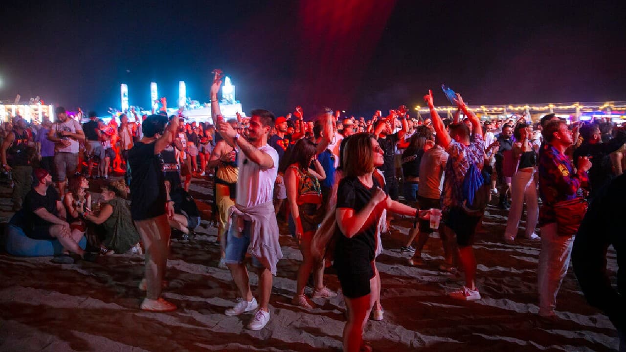 Music fans flock to Albania's beach festival despite COVID-19 outbreak