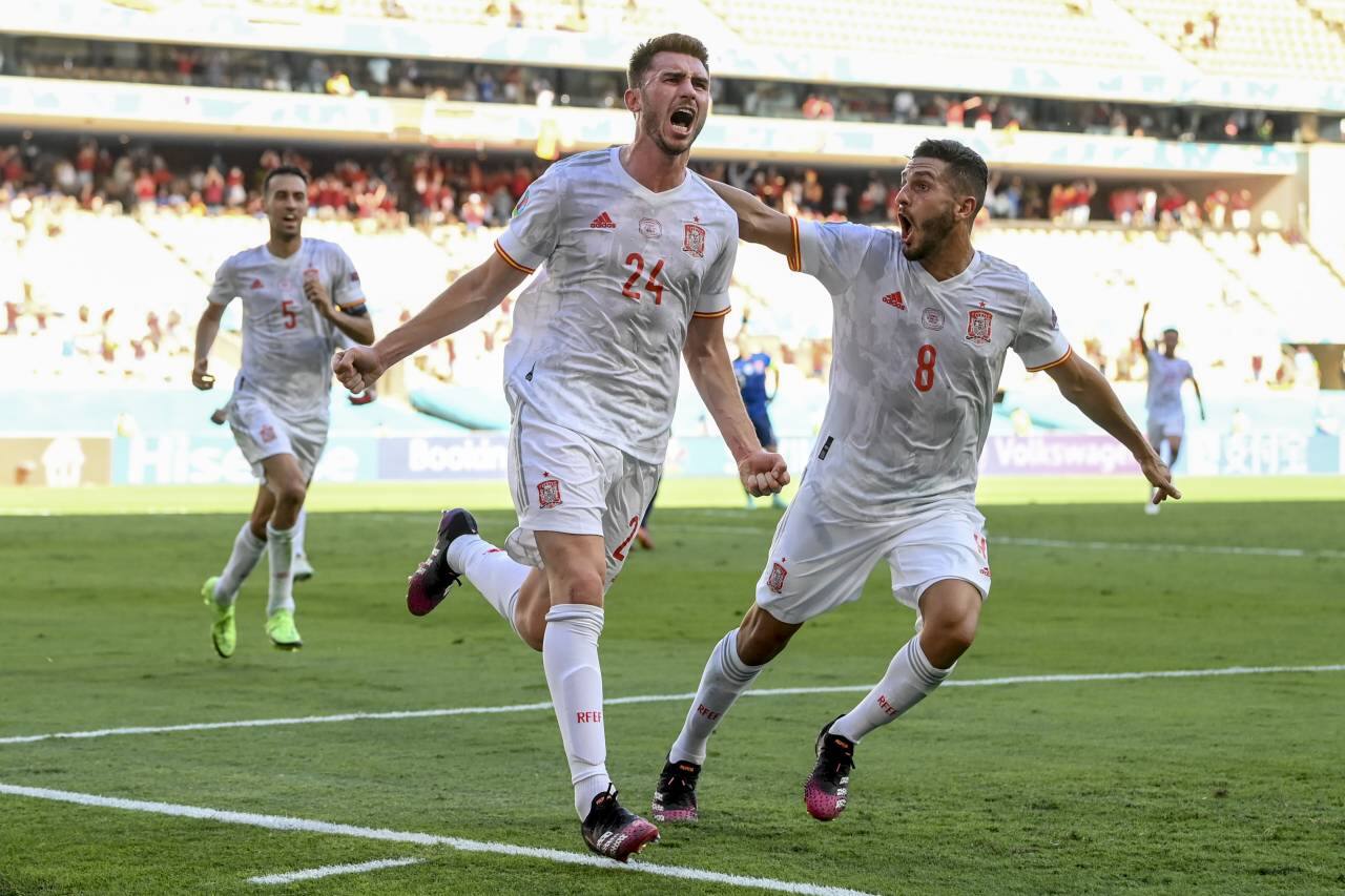 Spain drill five past Slovakia to set up showdown against Croatia in Euro 2020 R16