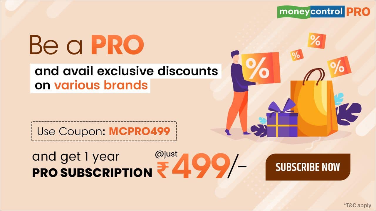 Check out Moneycontrol Pro's new offers page: Avail giveaways