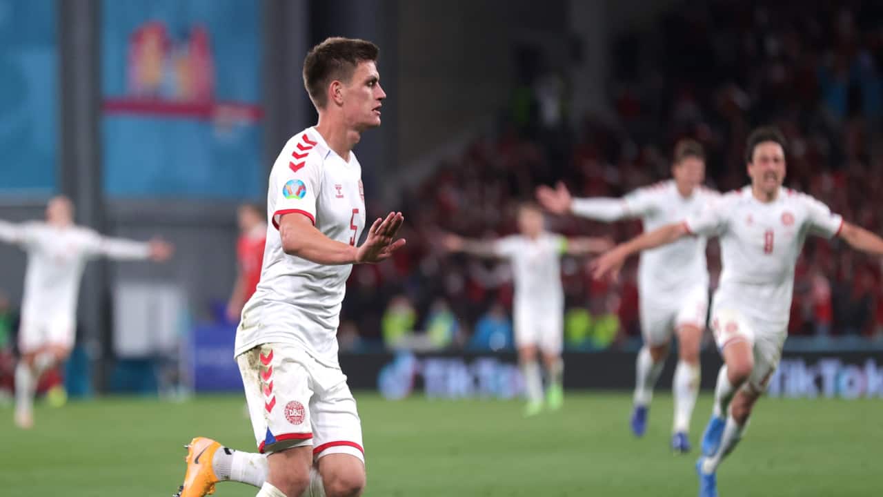 Denmark needed to win by two goals to go through and also needed Belgium to beat Finland by at least one goal. (Image: Reuters) Denmark needed to win by two goals to go through and also needed Belgium to beat Finland by at least one goal. (Image: Reuters)