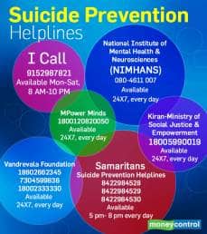 Suicide prevention helpline resources